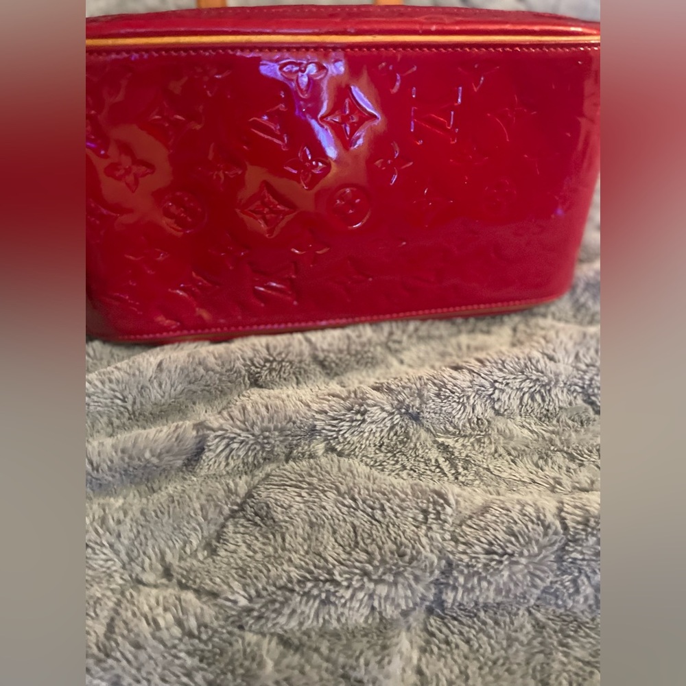 Authentic Red Patent Leather Bag